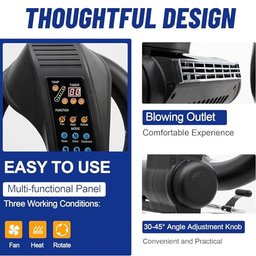 Digital Control Hairdressing Heating Machine, Infrared Hair Color Perm Processor Dryer Accelerator, W/Wall Mount,Adjustable Timer and Temperature,A