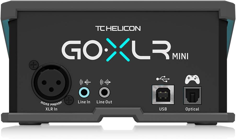 TC-Helicon GoXLR Mini Online Broadcast Mixer with USB/Audio Interface and Midas Preamp (GOXLRMINI)