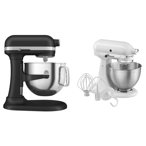 KitchenAid® 7 Quart Bowl-Lift Stand Mixer, Cast Iron Black
