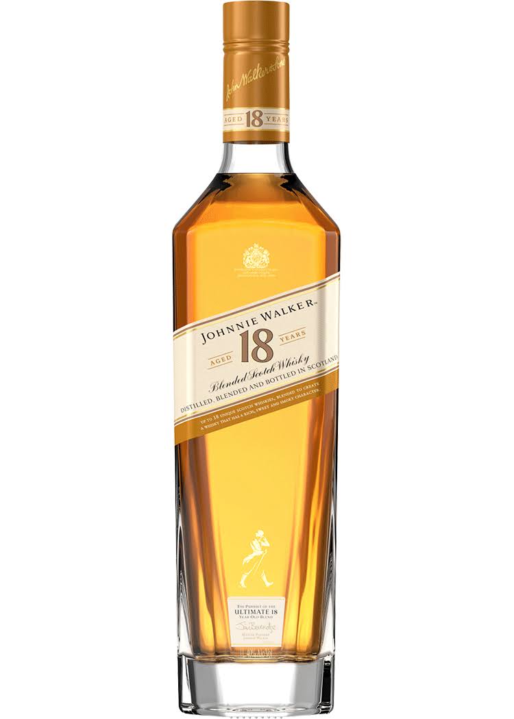 Johnnie Walker 18 Year Blended Scotch 1000ml