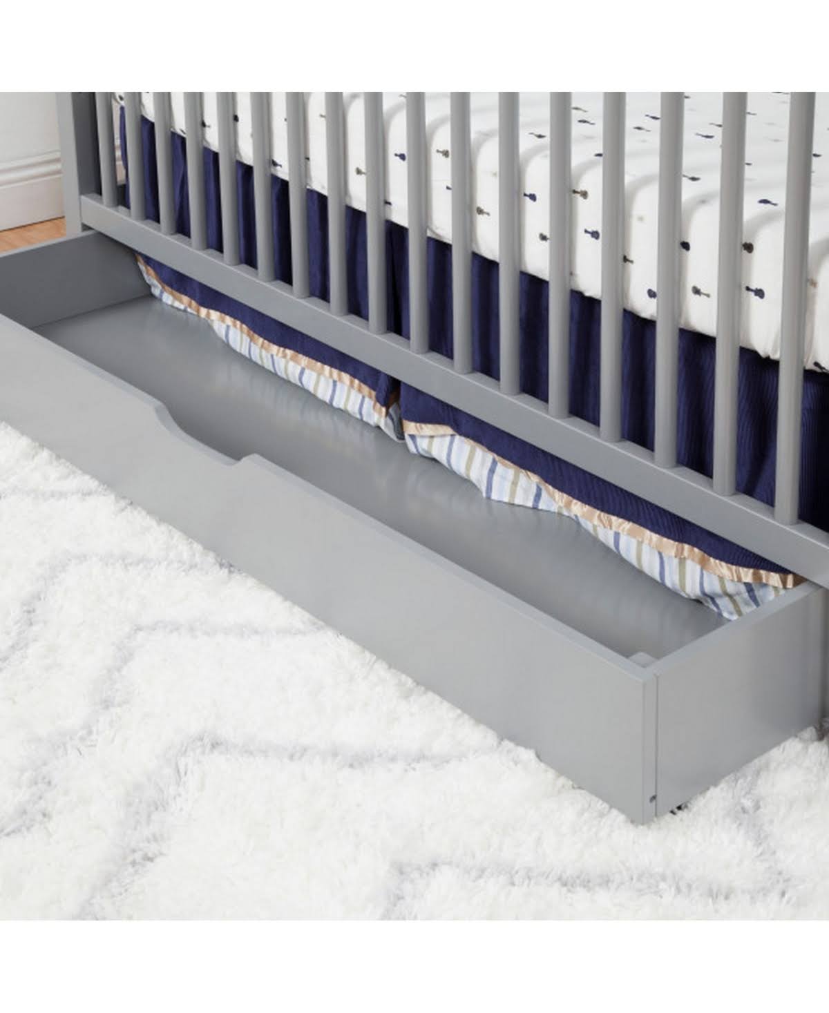 Carter&s by Davinci Under Crib Trundle - Grey