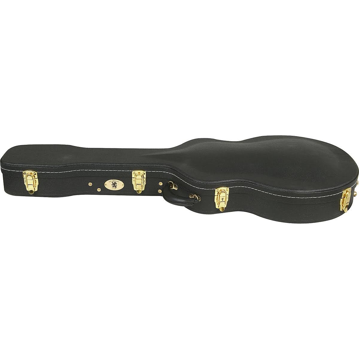 Silver Creek Vintage Archtop Hollowbody Guitar Case Black
