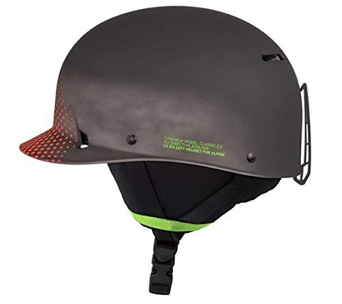 Sandbox Classic 2.0 Ultra Low Profile Fit Snow Helmet for Alpine Skiers and Snowboarders