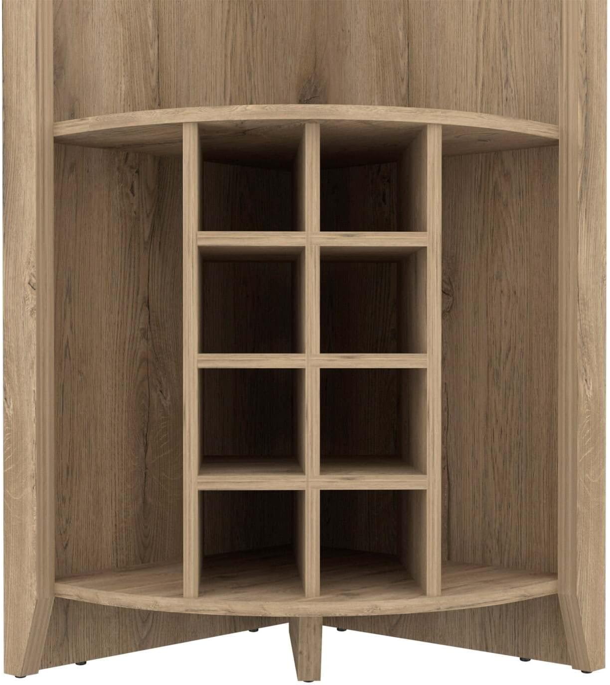 Boahaus Stanley Bar Cabinet (Macadamia)