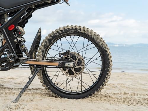 GT73 Electric Dirt Bike for Adults 2500W Electric Bike with 1747Wh(48V 18.2AH*2) Removable Batteries 37MPH/85Mile Range 25" x2" Motorcycle Tires Dual Hydraulic Brakes & Full Suspension