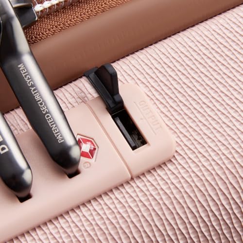 DELSEY PARIS Chatelet Air 2.0 Hardside Luggage with Spinner Wheels, Angora, Checked-Large 28 Inch