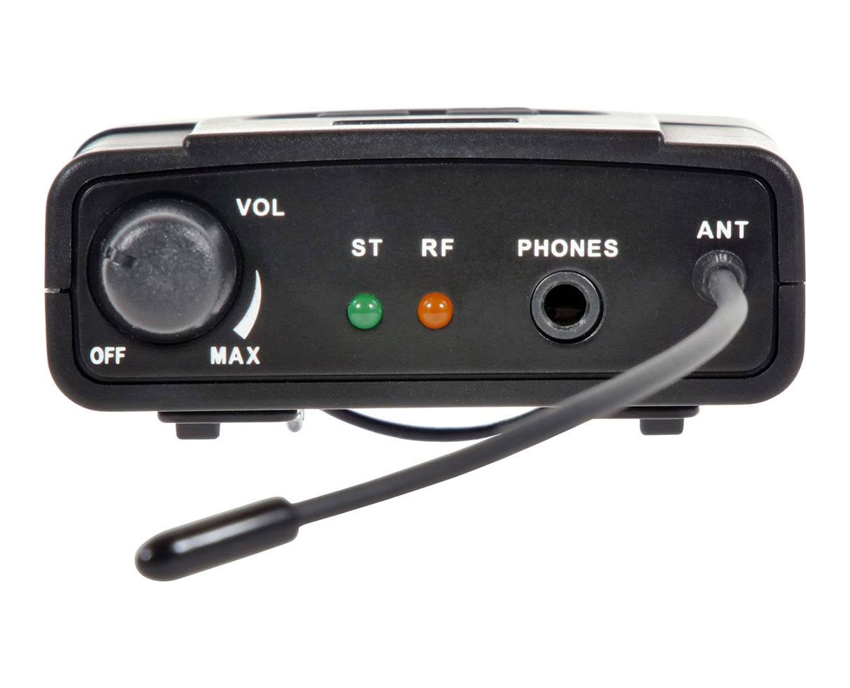 Galaxy Audio AS-950 In-Ear Wireless System 470-789 MHz Black