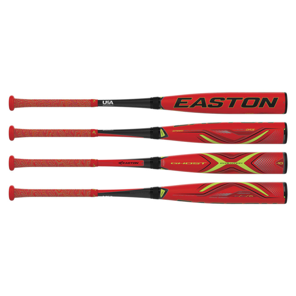 2019 Easton Ghost x Evolution -10 USA Baseball Bat: YBB19GXE10