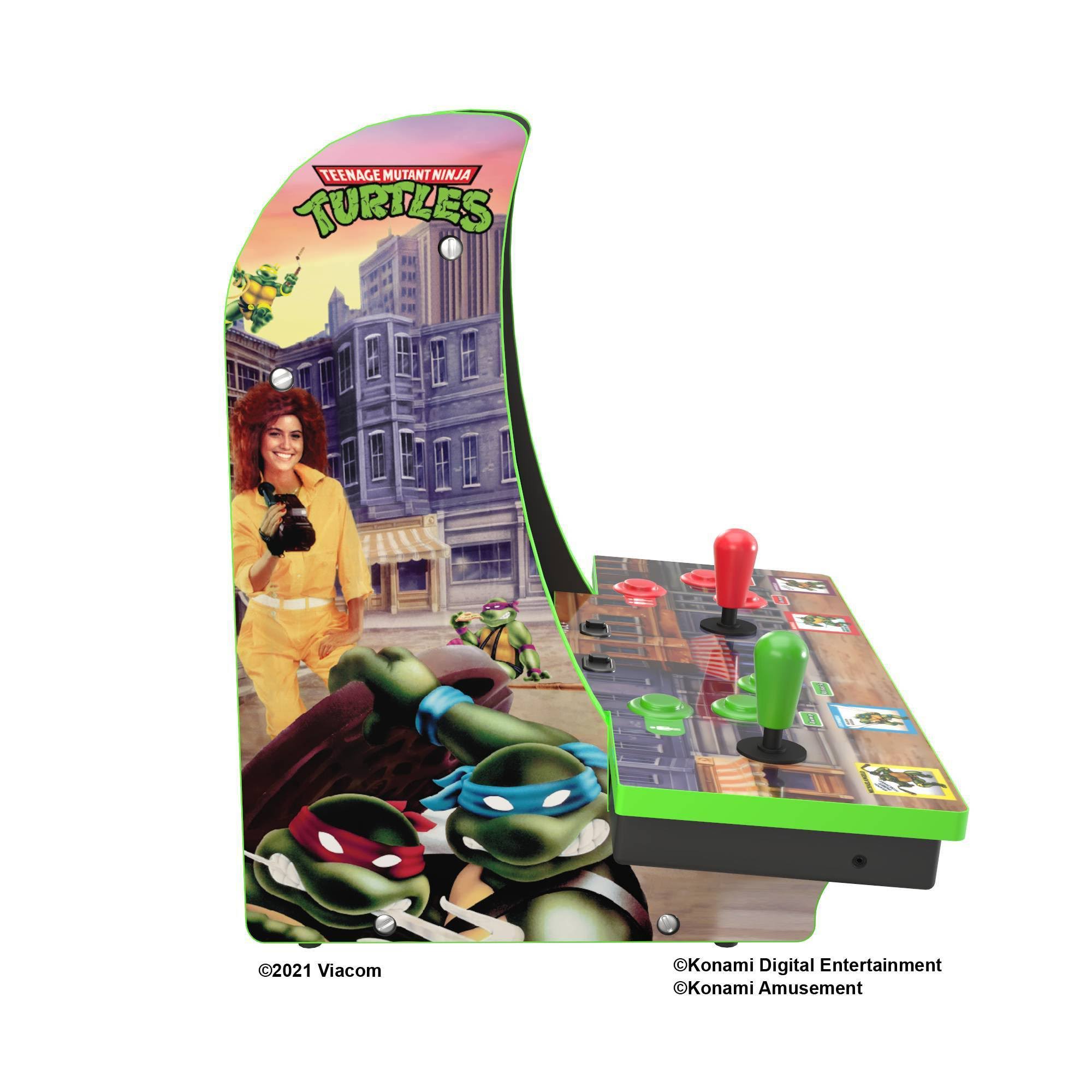 Arcade1Up Teenage Mutant Ninja Turtles 2 Player Countercade
