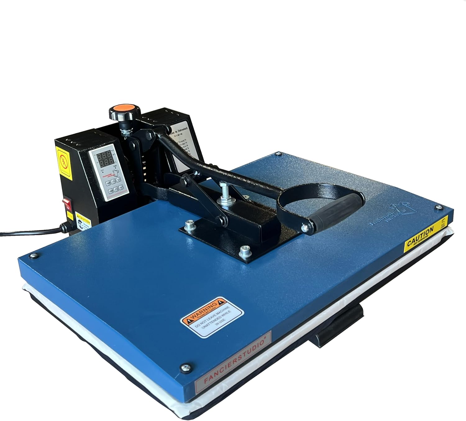 Fancierstudio Heat Press Pull Out Lower Platen 16"x24" Heat Press 16x24 T-Shirt Press Sublimation Press Wide Body FS16x24 BBP