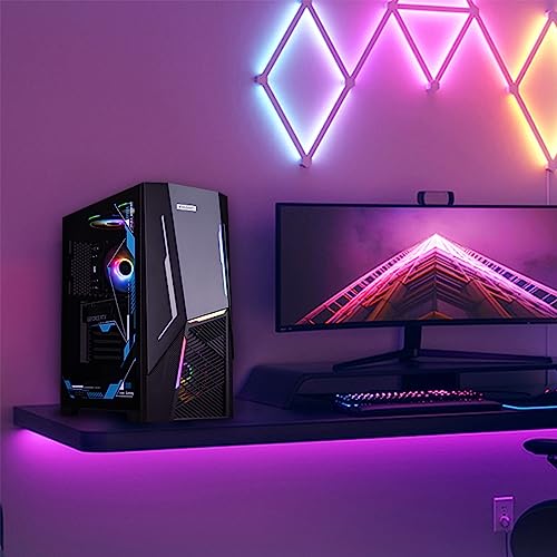 Gaming PC Desktop – Intel Core i5 12400F 2.5 GHz, NVIDIA RTX 3060, 1TB NVME SSD, 16GB DDR4 RAM 3200, 650W PSU, Bluetooth, Wi-Fi 6, Windows 11 Home 64-bit