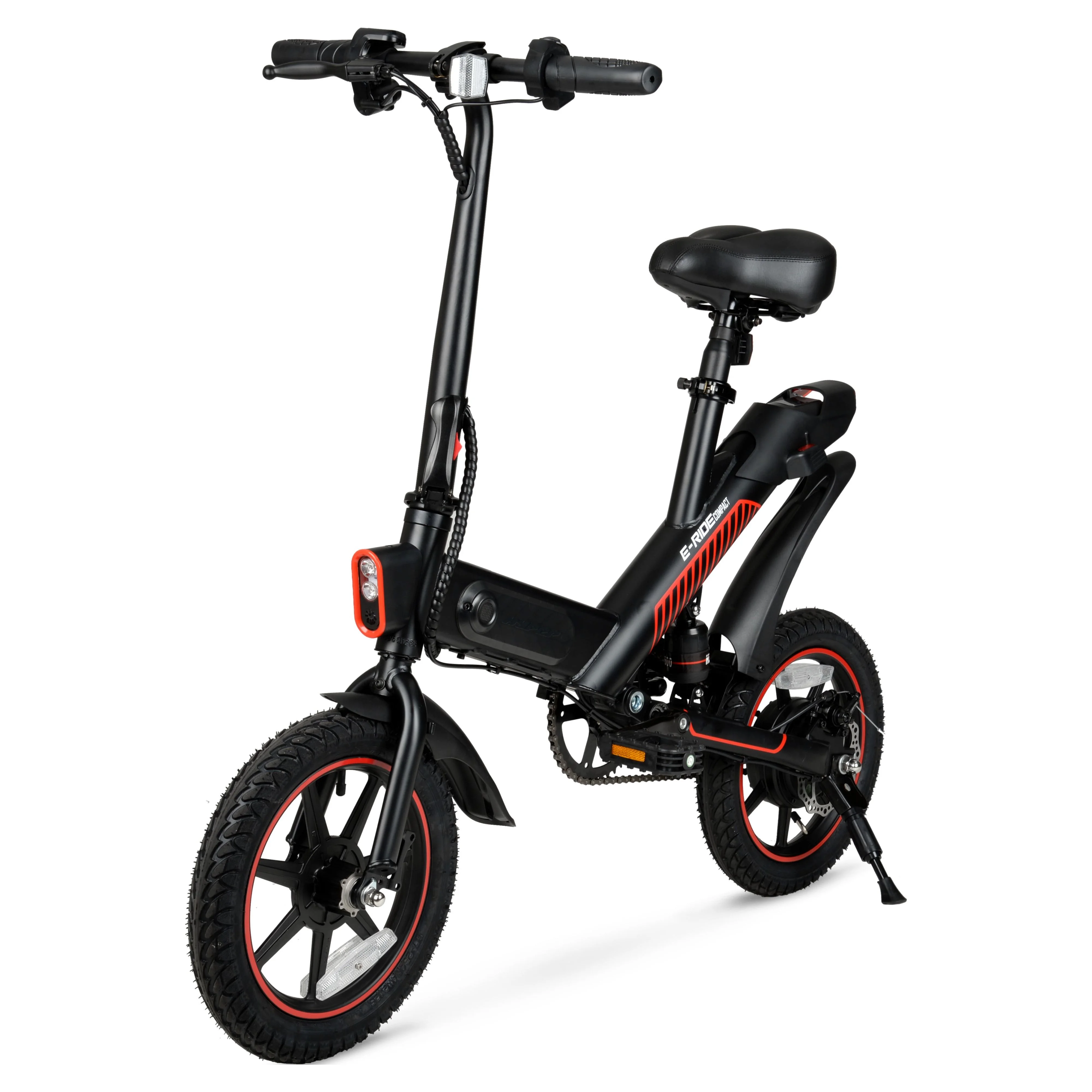 Hyper Bicycles 14" 36V Foldable Compact Electric Bike w/Throttle, 350W Motor, Recommended Ages 14 years and up