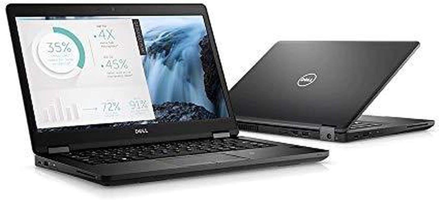 Dell Latitude 5480 Laptop 14 - Intel Core i5 6th Gen - i5-6300U - 3Ghz - 128GB SSD - 8GB RAM - 1920x1080 FHD - Windows 10 Pro