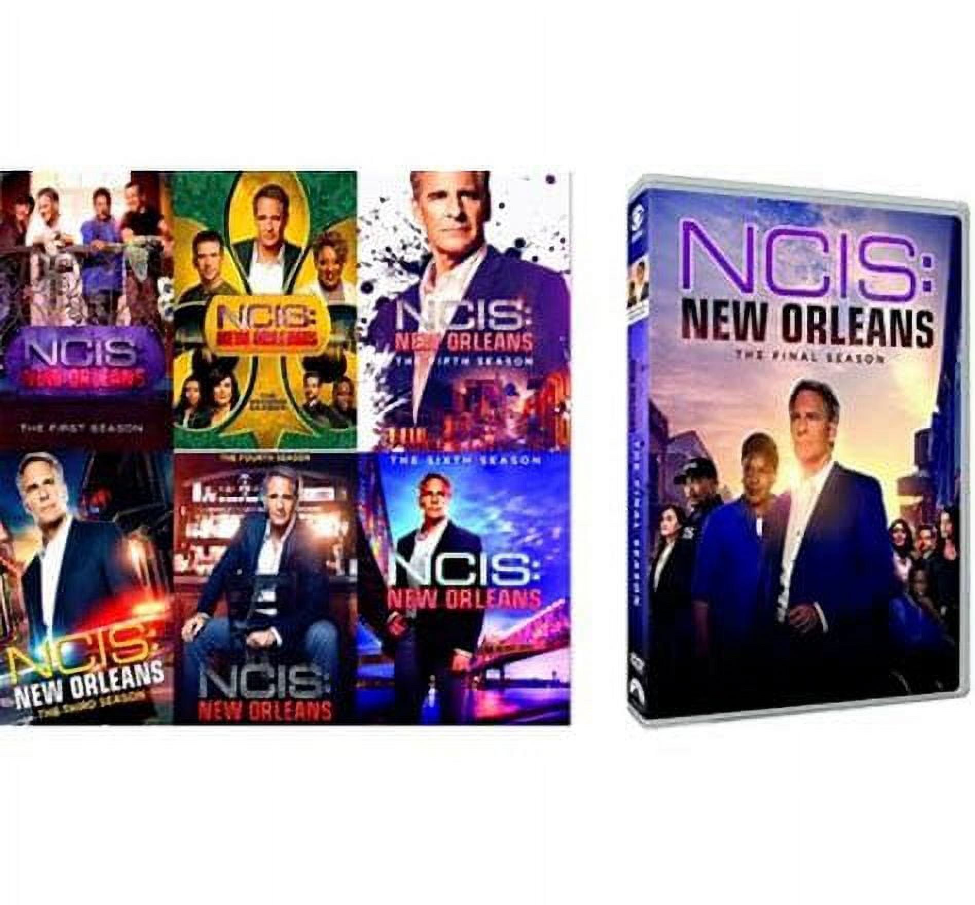 NCIS New Orleans: Complete Series Seasons 1-7. 39 Disc Box Set. Sold and shipped by PEMOHT INC