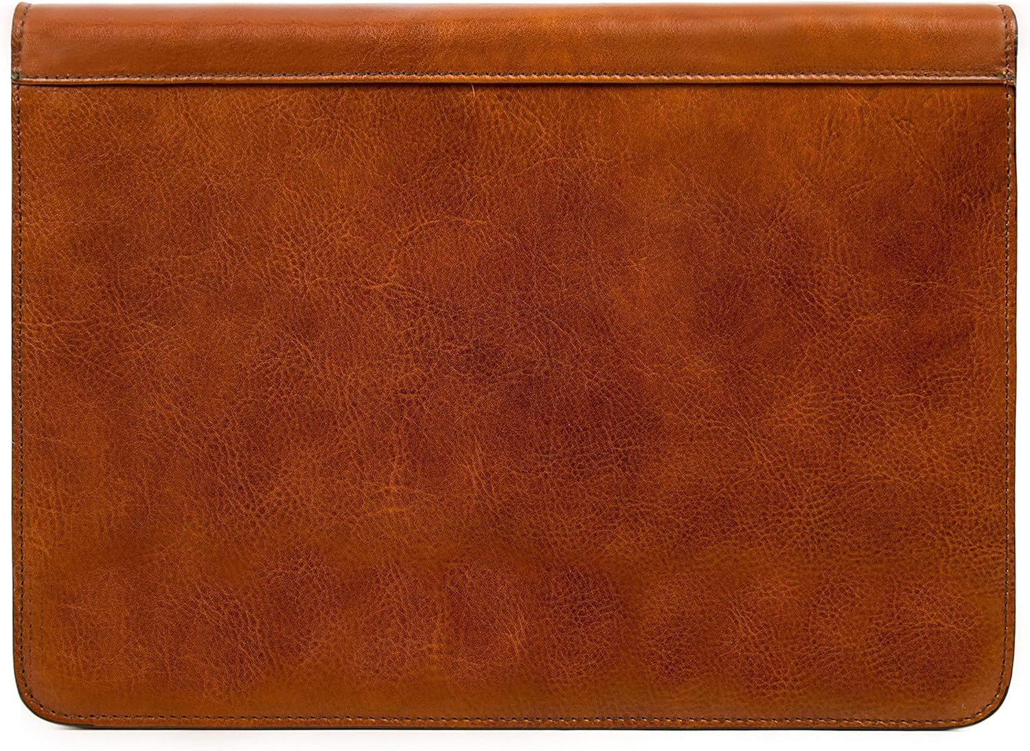 Leather Portfolio Document Folder Handcrafted Case Brown Time Resistance