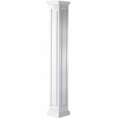 Endura Craftsman Classic Square Non-Tapered Raised Panel Post Ekena Millwork Size: 96x22 H x 11.63x22 W