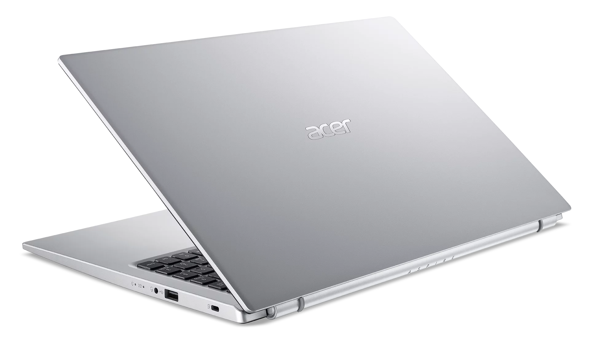 Acer Aspire 1, 15.6" Full HD Display, Intel Celeron N4500, 4GB DDR4, 128GB eMMC, Pure Silver, Windows 11 Home (S mode), A115-32-C28P