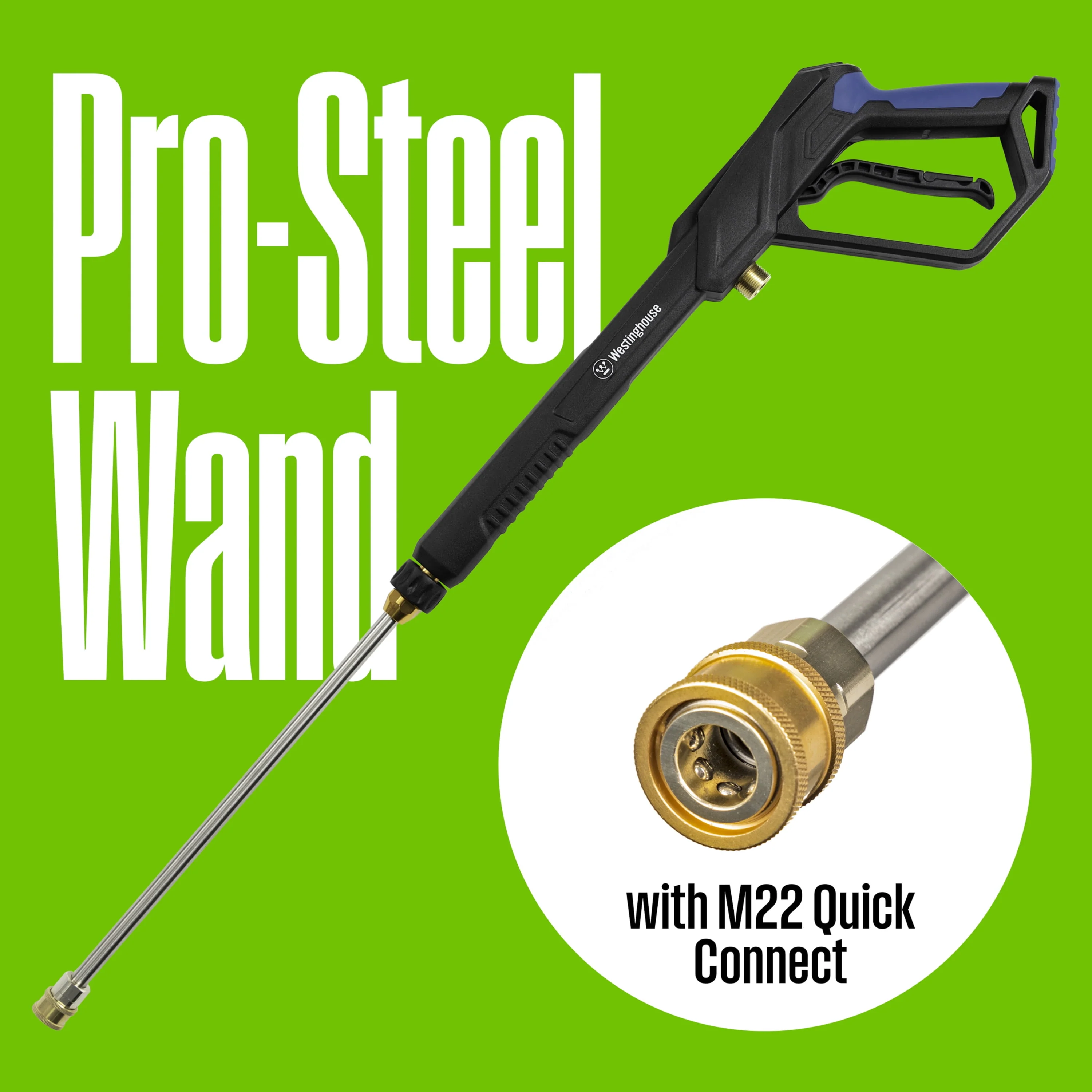 Westinghouse 2300 Max PSI Electric Pressure Washer, 1.76-GPM, Soap Tank, 5 Nozzles