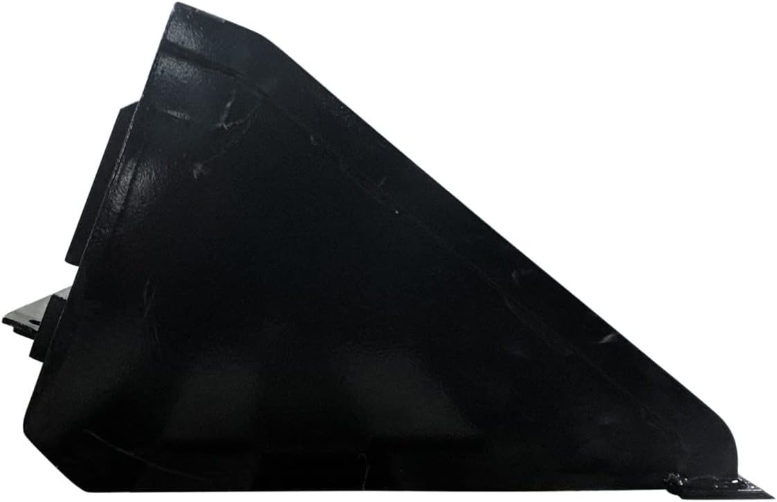 Titan Attachments Mini Skid Steer Bucket 42" 134.2 lb. Quick Tach Powder Coated