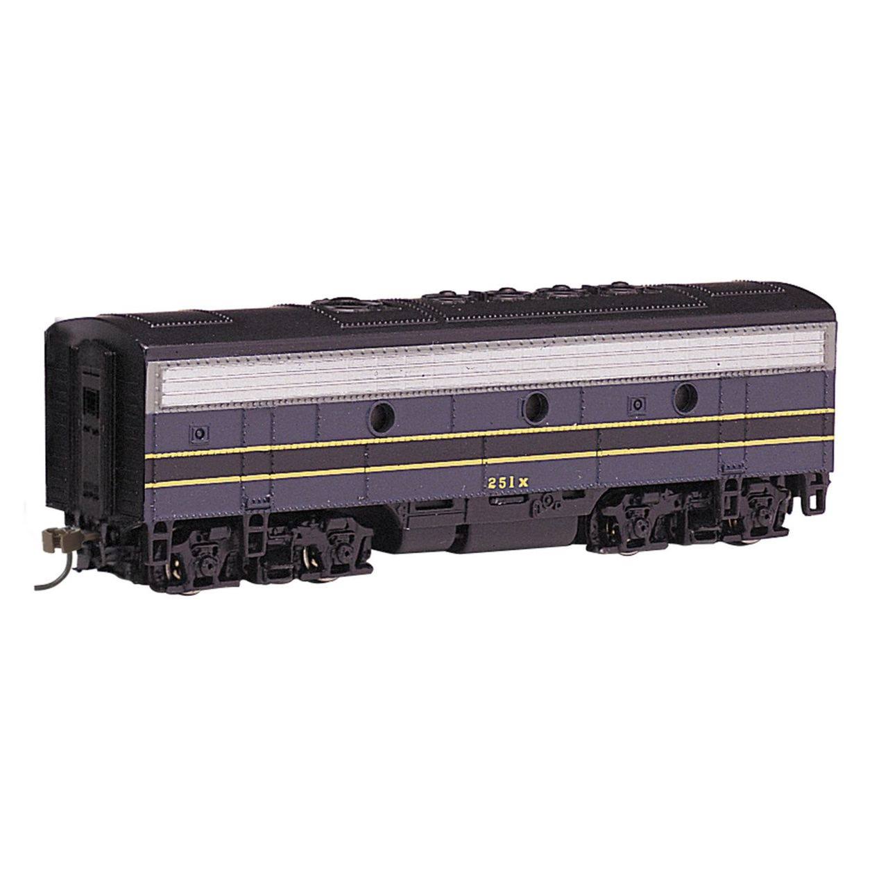Bachmann N Scale Train F7 B Diesel Locomotive DCC Equipped Bu0026O 63851