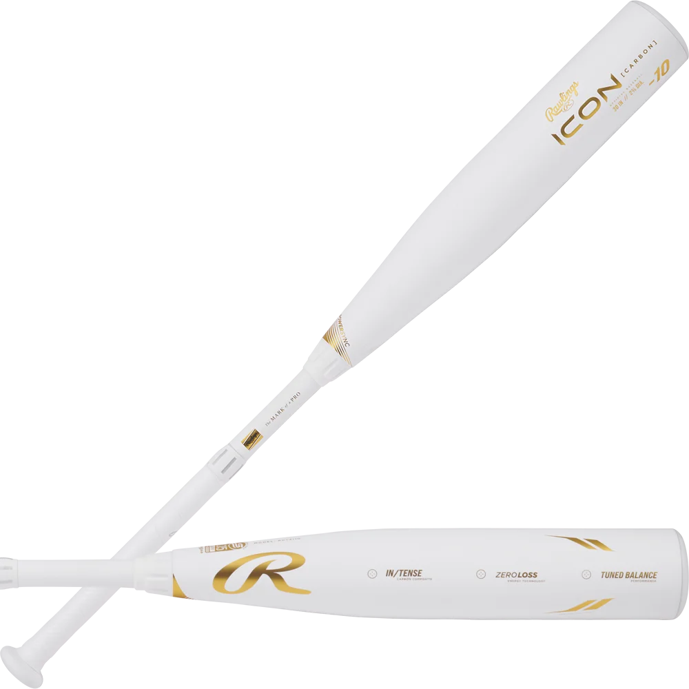 Rawlings Icon (2 3/4" Barrel) USSSA Youth Baseball Bat | 29" | -10 - Curated Treasures Market