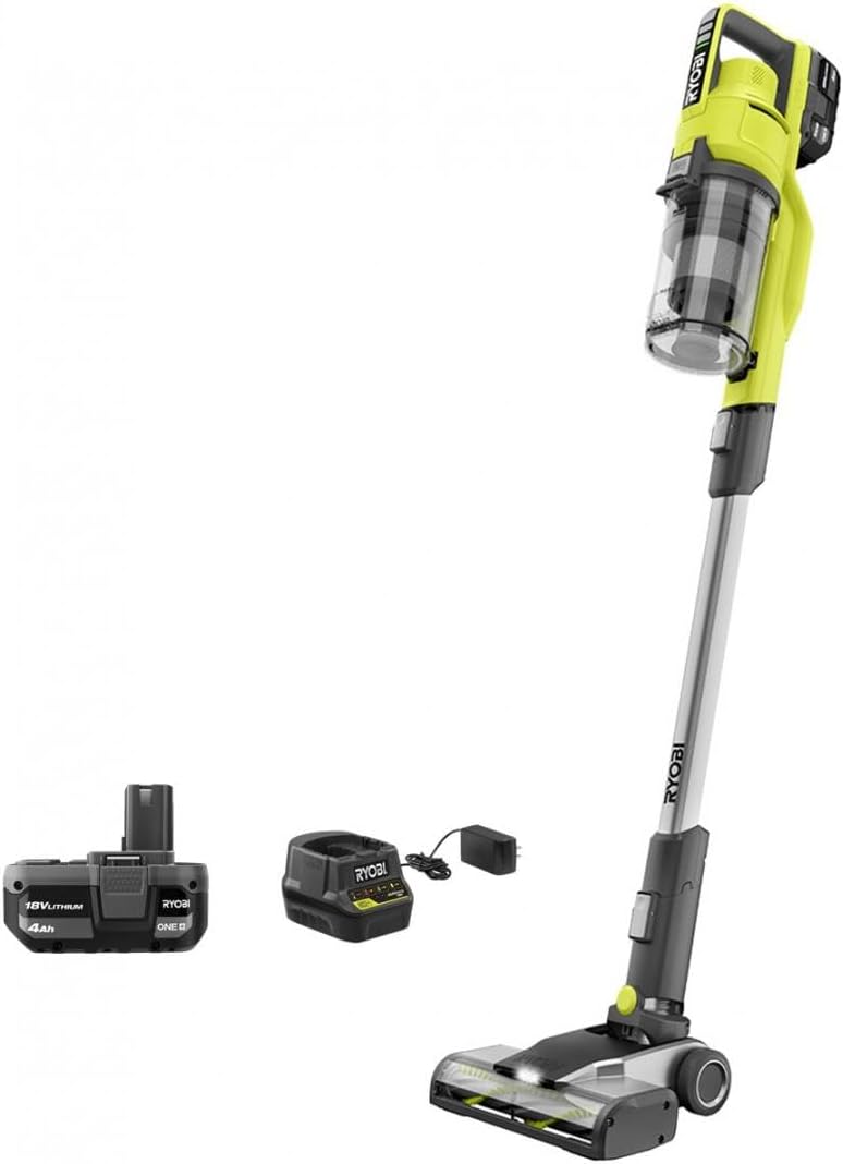 RYOBI Cordless Stick VAC, Green