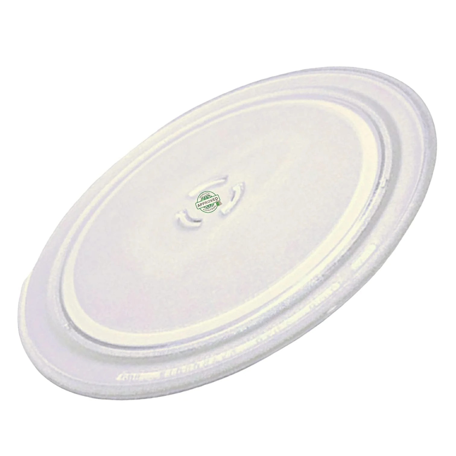 GlobPro W10113773 Microwave Glass Turntable Tray 15"  Diameter Approx. Replacement for and Compatible with Samsung Kenmore Heavy Duty