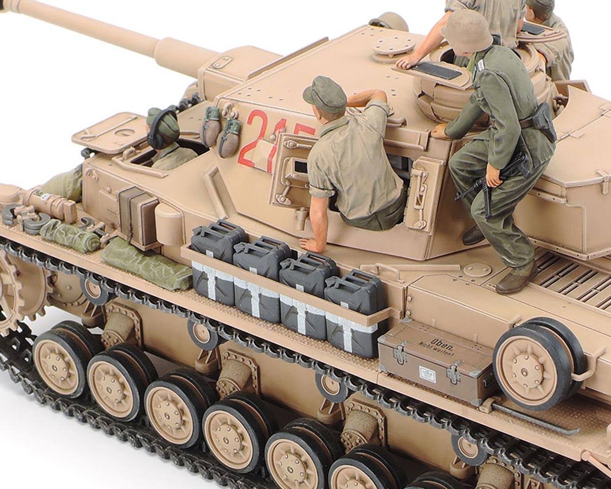 Tamiya TAM35378 1/35 German Tank Panzer IV Ausf.G Plastic Model Kit