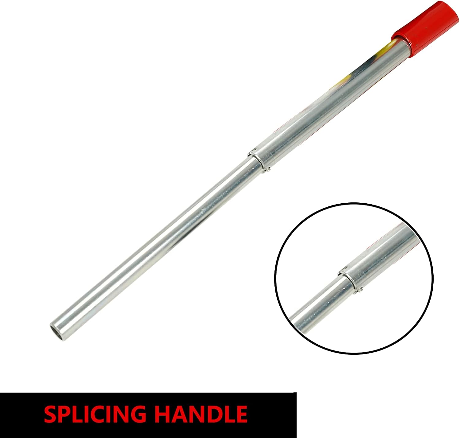 20 Ton Pneumatic Air Hydraulic Bottle Jack with Manual Hand Pump for Auto Truck RV Repair Lift 44,000 LBS Capacity Red