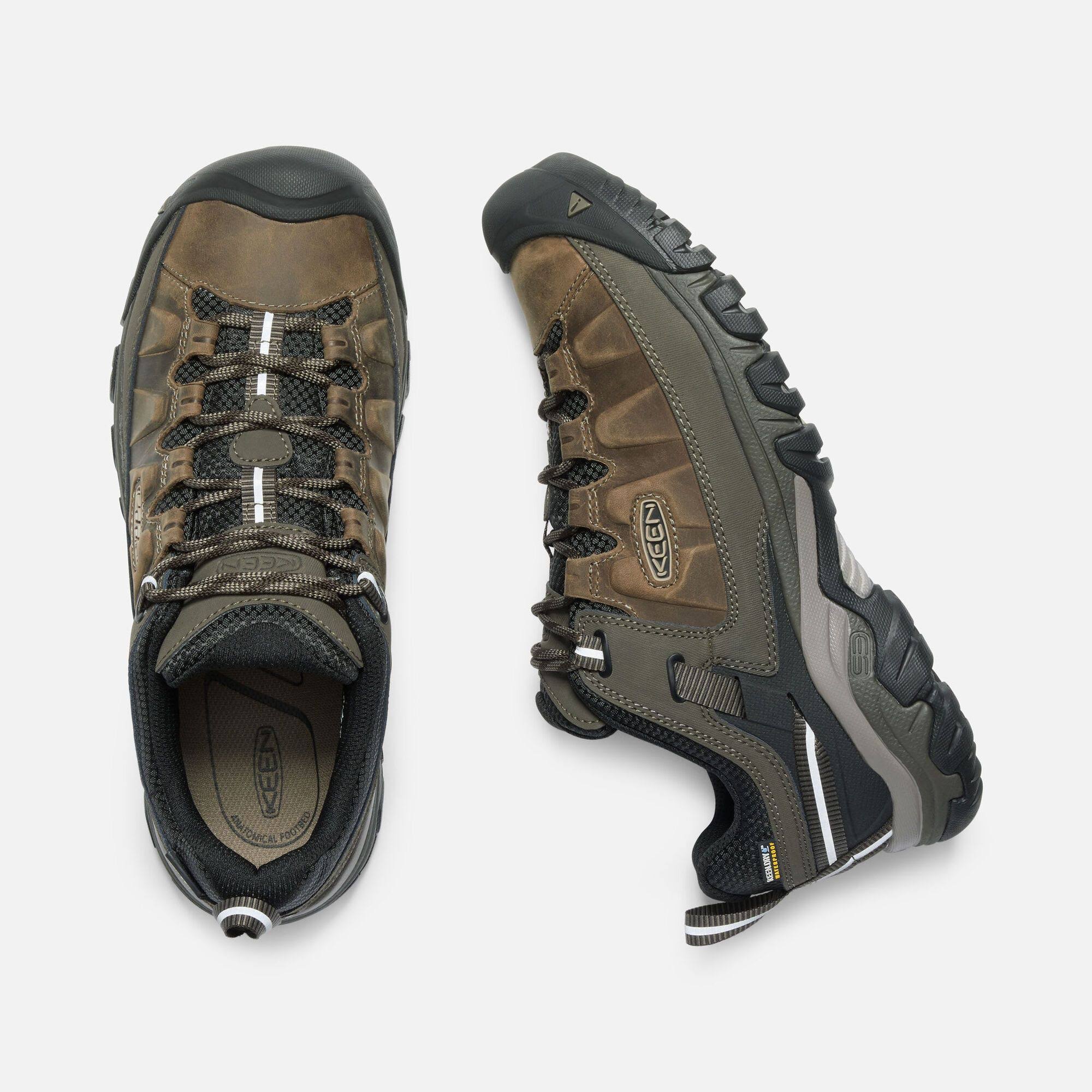 Keen Targhee III Waterproof Wide 13 , Bungee Cord/Black (Men&s)