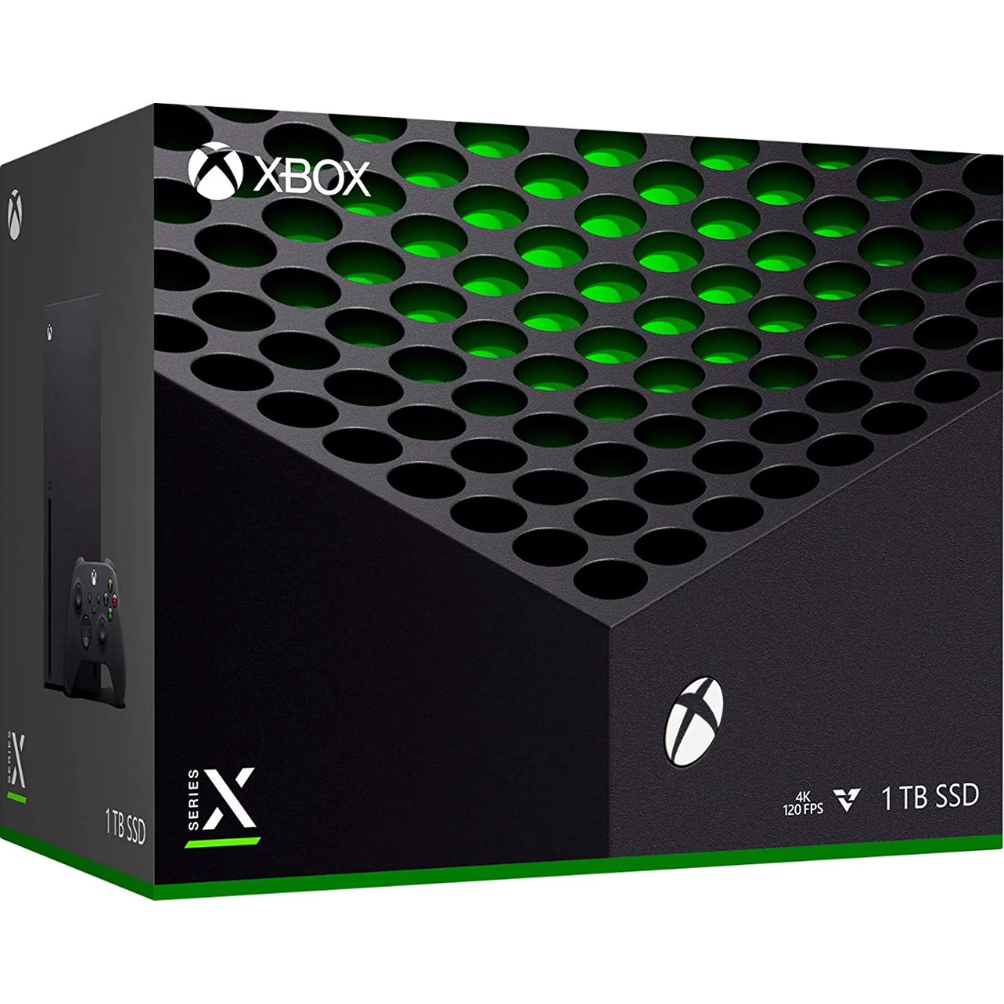 Microsoft Xbox Series X Bundle, Two Xbox Wireless Controllers, Xbox 3 Month Game Pass Ultimate with Mazepoly Accessories