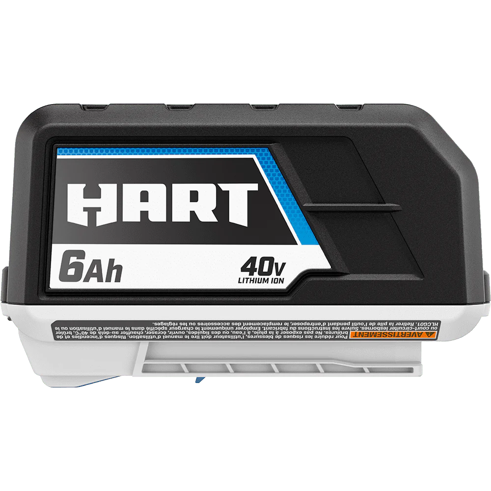 HART 40-Volt 6.0Ah Lithium-Ion Battery (Charger Not Included)