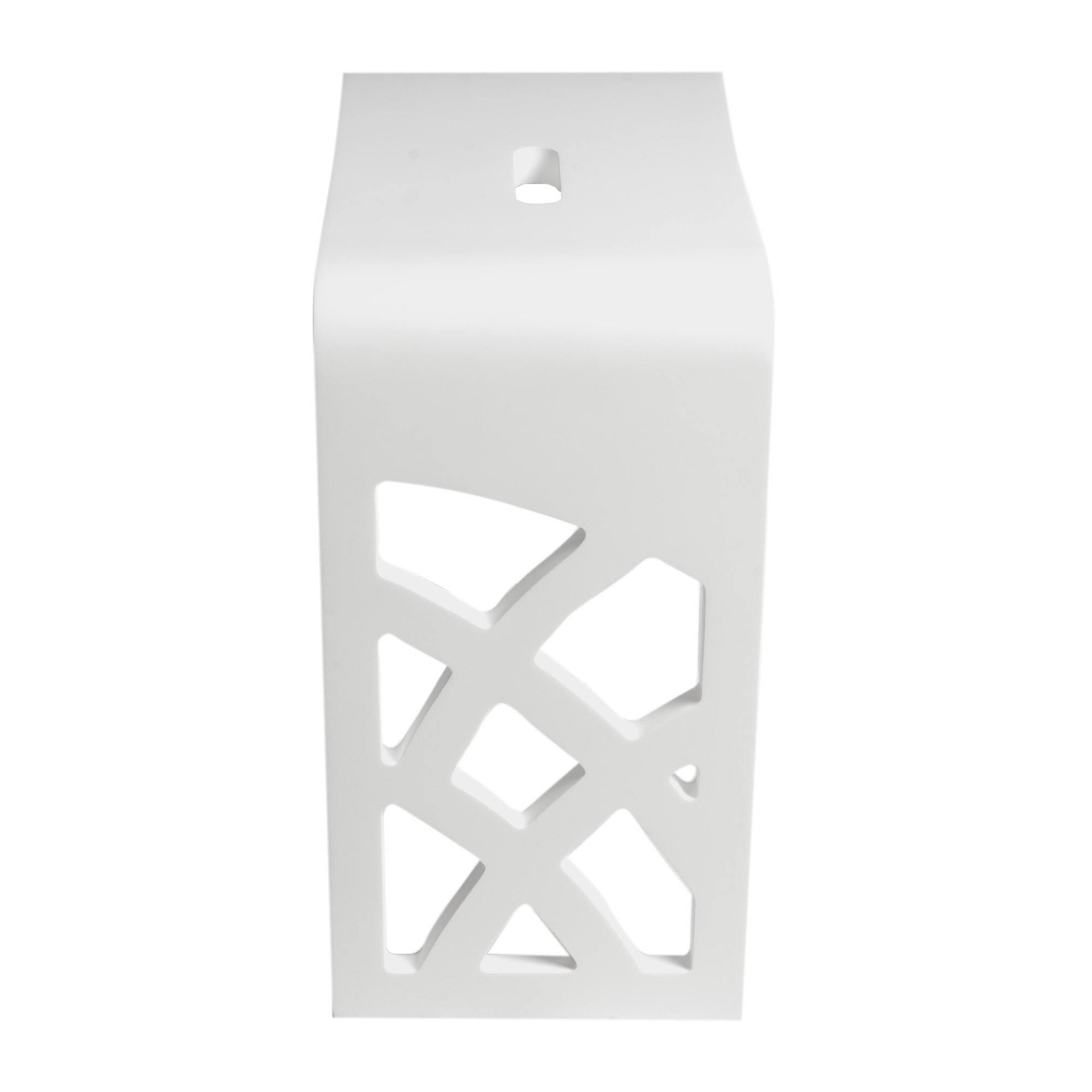 Alfi ABST88 Designer Solid Surface Resin Bathroom u0026 Shower Stool White Matte