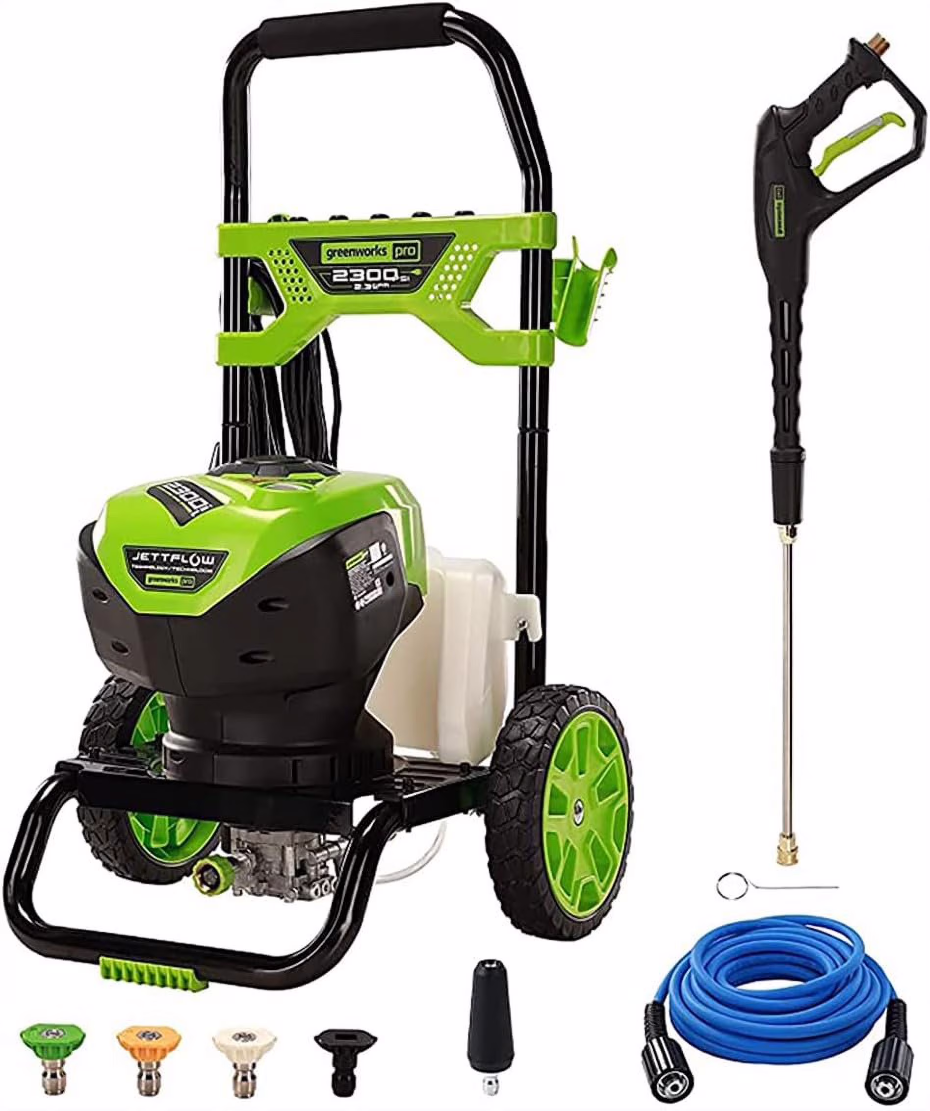 Greenworks PRO 2300 PSI TruBrushless 2.3 GPM Electric Pressure Washer PWMA Certified