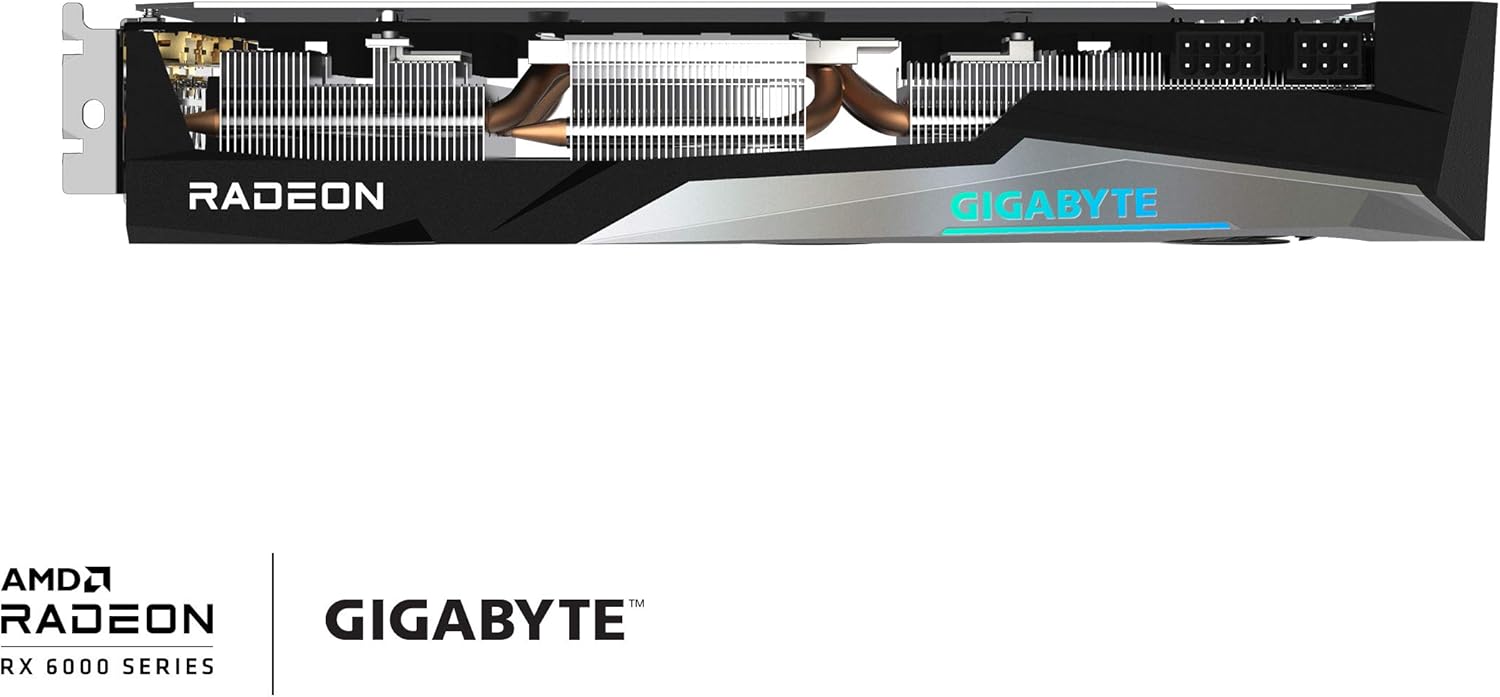 Radeon RX 6700 XT Gaming OC 12G Graphics Card, WINDFORCE 3X Cooling System, 12GB 192-bit GDDR6, GV-R67XTGAMING OC-12GD Video Card