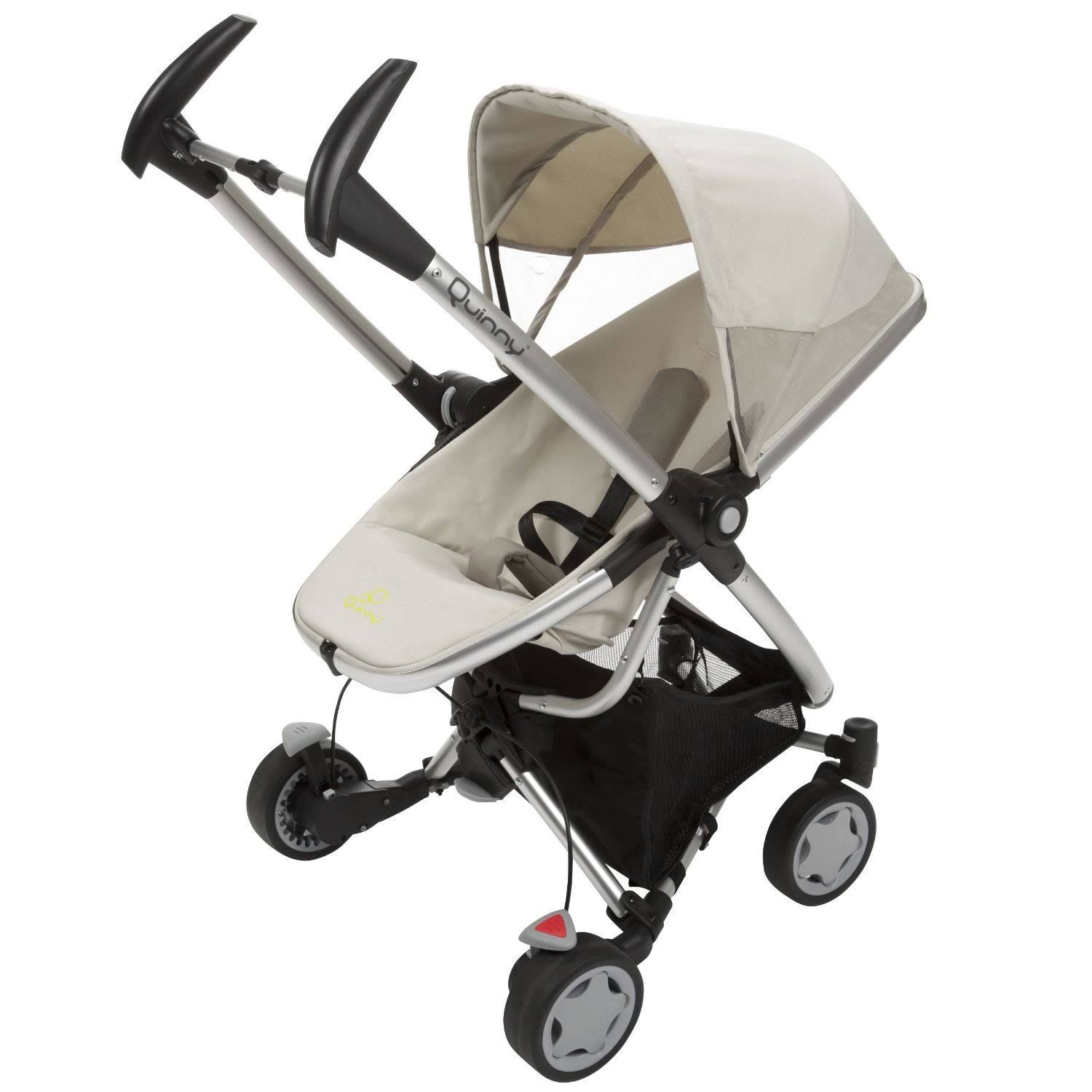 Quinny Zapp Xtra Stroller with Folding Seat - Rocking Black