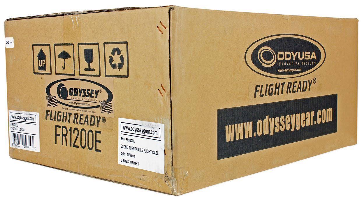 Odyssey FR1200E Flight Ready Turntable Case