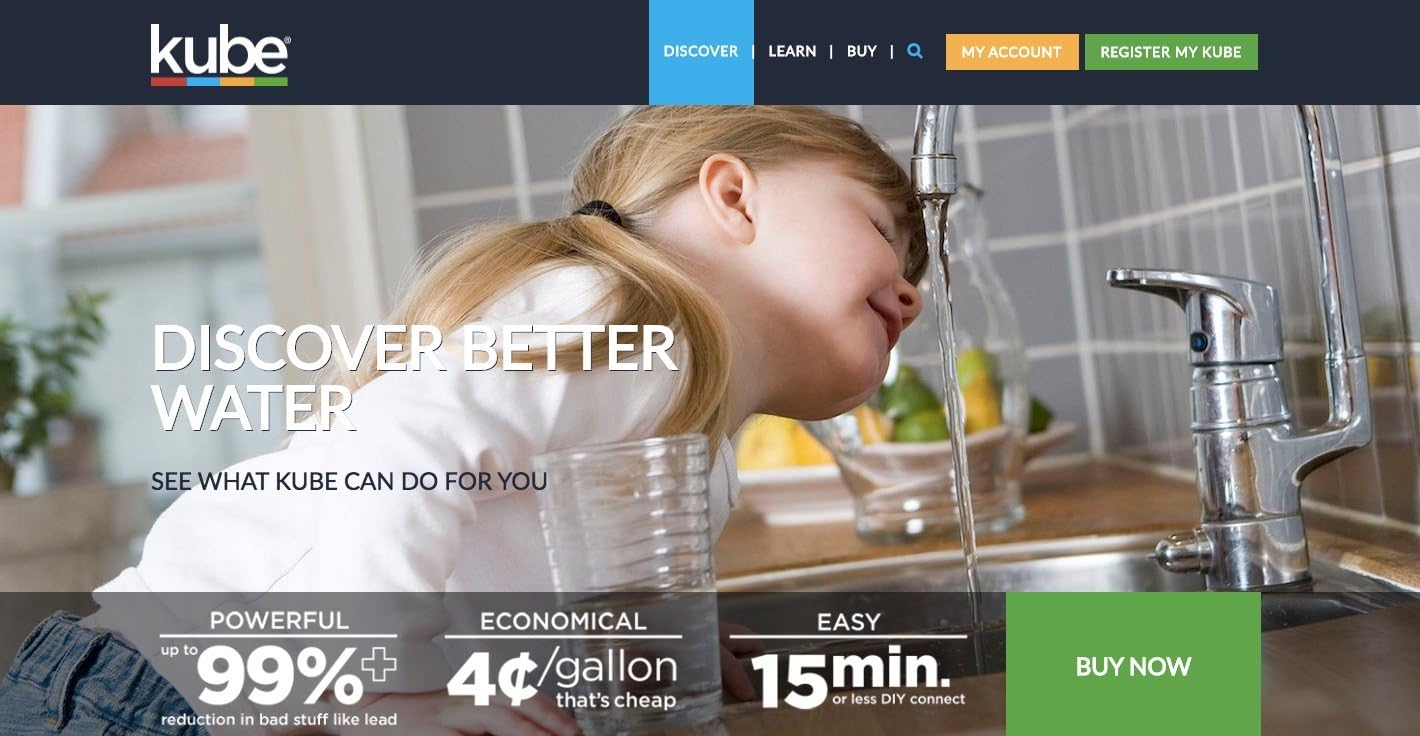 Kinetico KUBE Advanced Water Filtration System