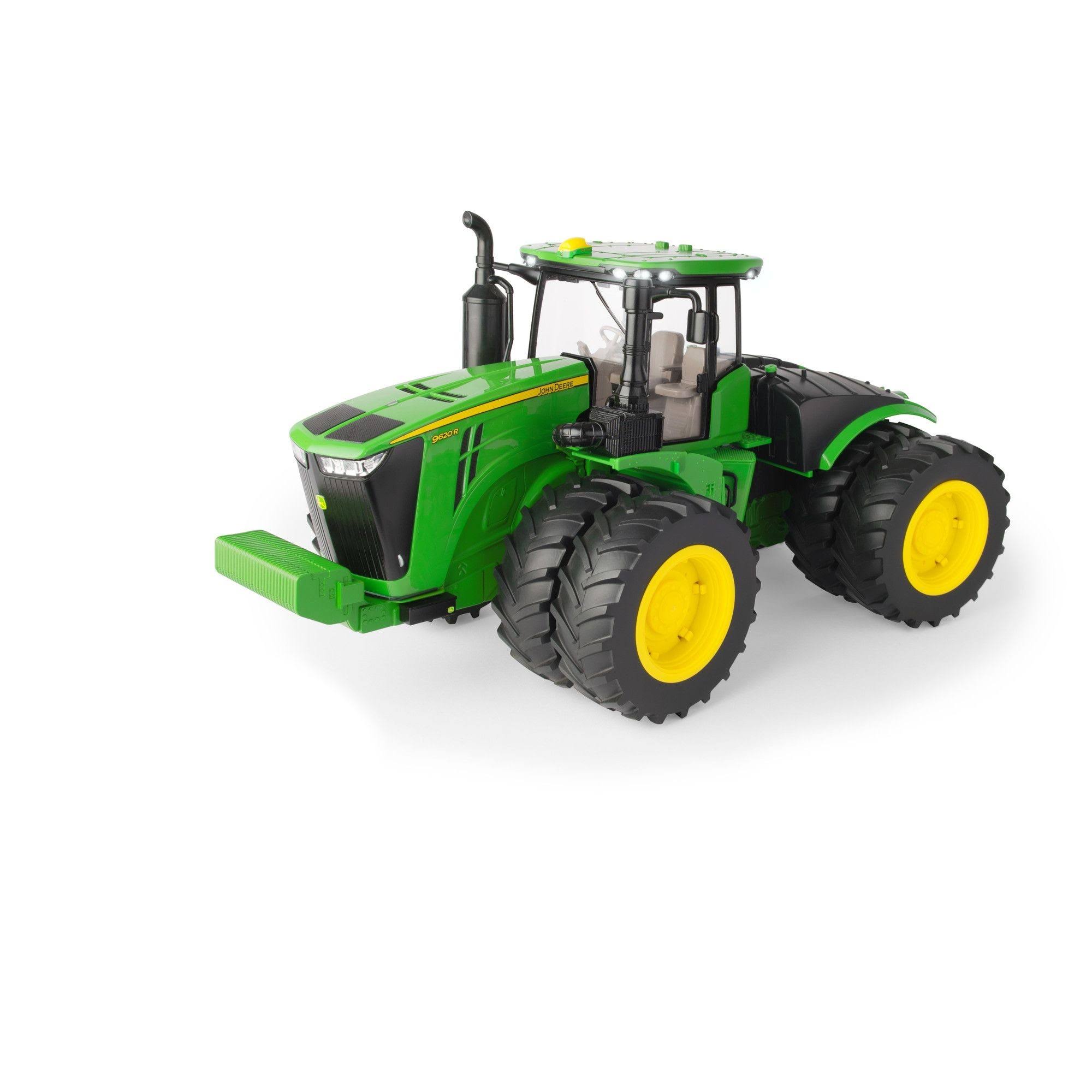 Big Farm Lights u0026 Sounds John Deere 1:16 Scale 9620R 4WD Tractor Toy