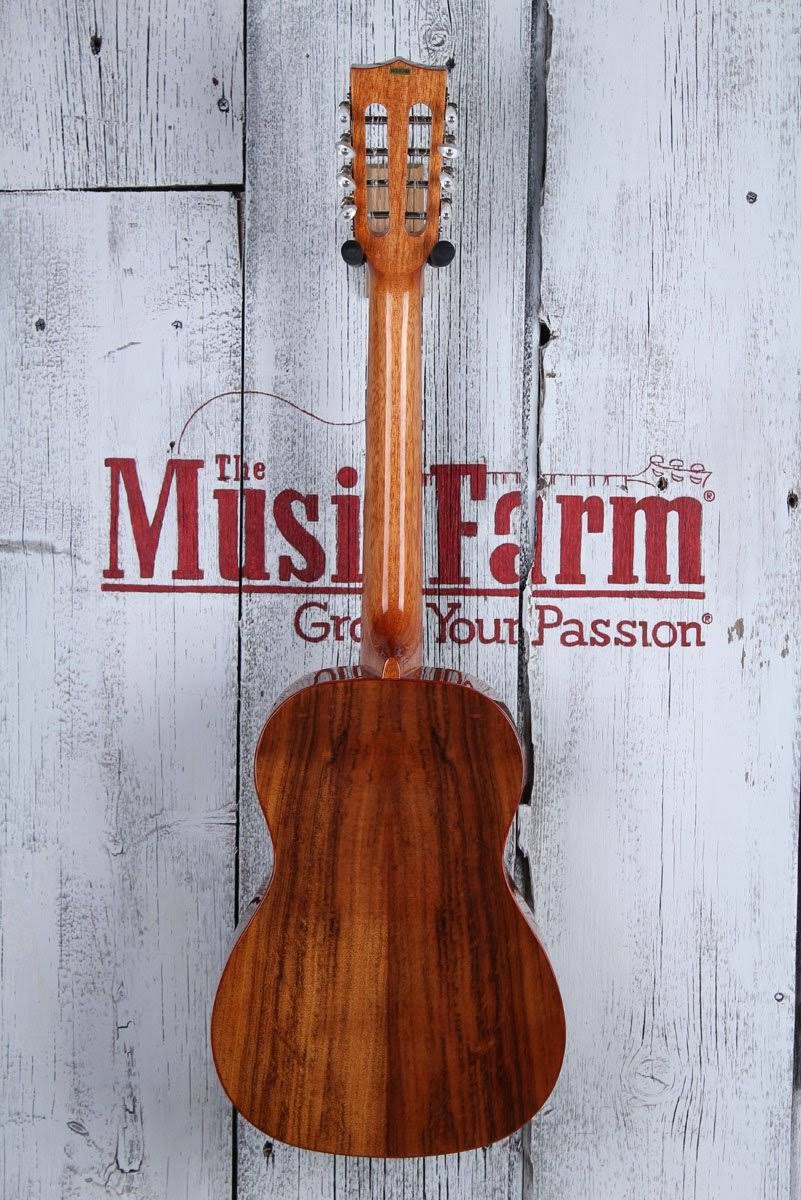 Kala KA-ABP8-CTG Solid Cedar Acacia 8 String Baritone Ukulele