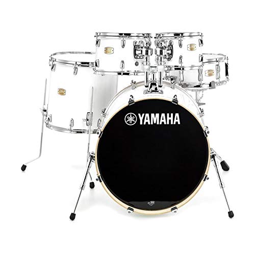 Yamaha 5pc Shell Pack with a 20" Kick 14” Snare Drum in Honey Amber for Students and Working Drummers, (SBP0F50HA)