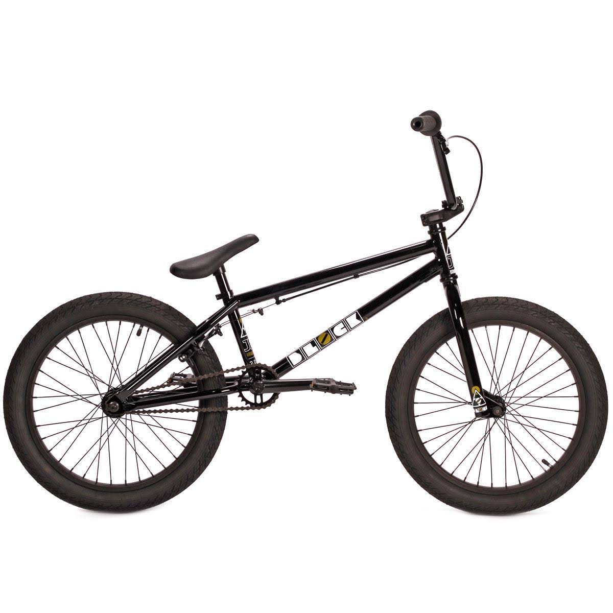 Jet BMX Block BMX Bike Gloss White with Green Camo