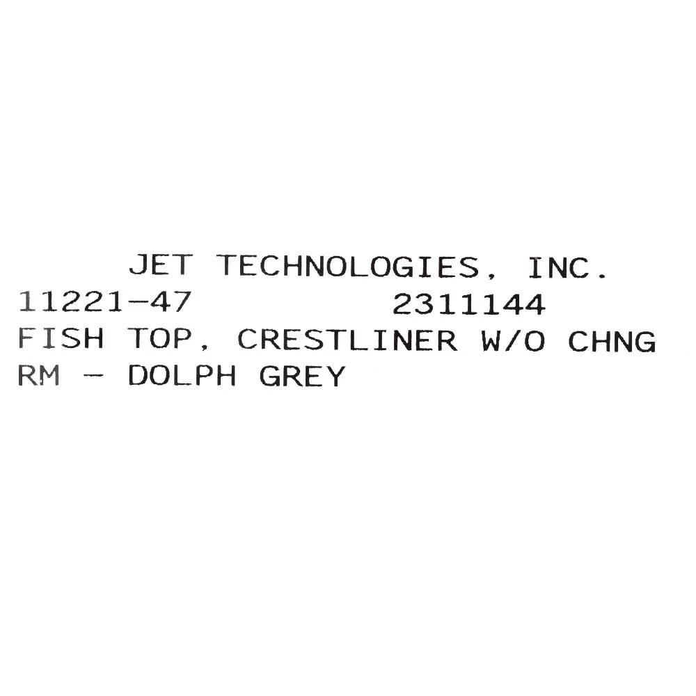 Crestliner Pontoon Boat Fish Station Panels 2311144 | 2019 Dolphin Gray (Kit)