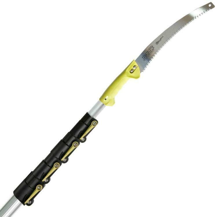 DocaPole 7-30 Foot Telescopic Extension Pole + Pruning Saw - GoSaw Attachment