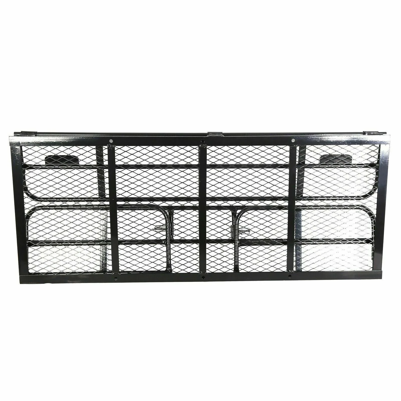 Teledu Multifunctional Folding Hitch-Mount Cargo Carrier Mounted Basket Luggage Rack