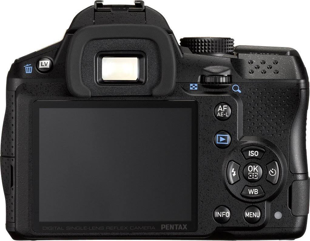 Pentax K-30 16.3 MP Digital SLR Camera - Black - DA L 18-55mm and 55-300mm Lenses