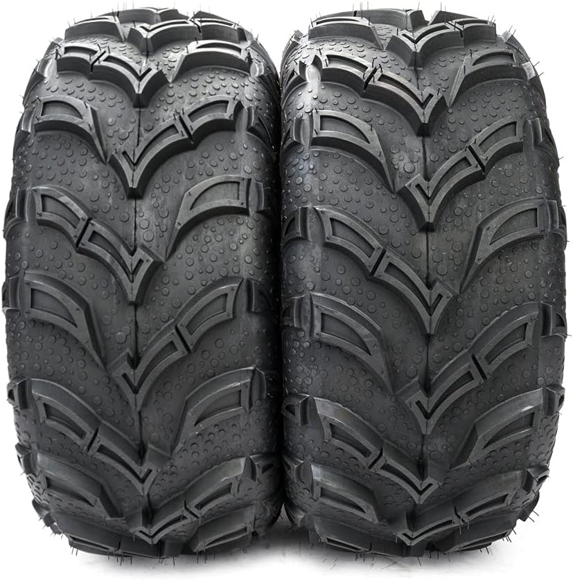 MILLION PARTS 2 ATV/UTV Tires 25x10-12 25x10x12 Rear 6PR