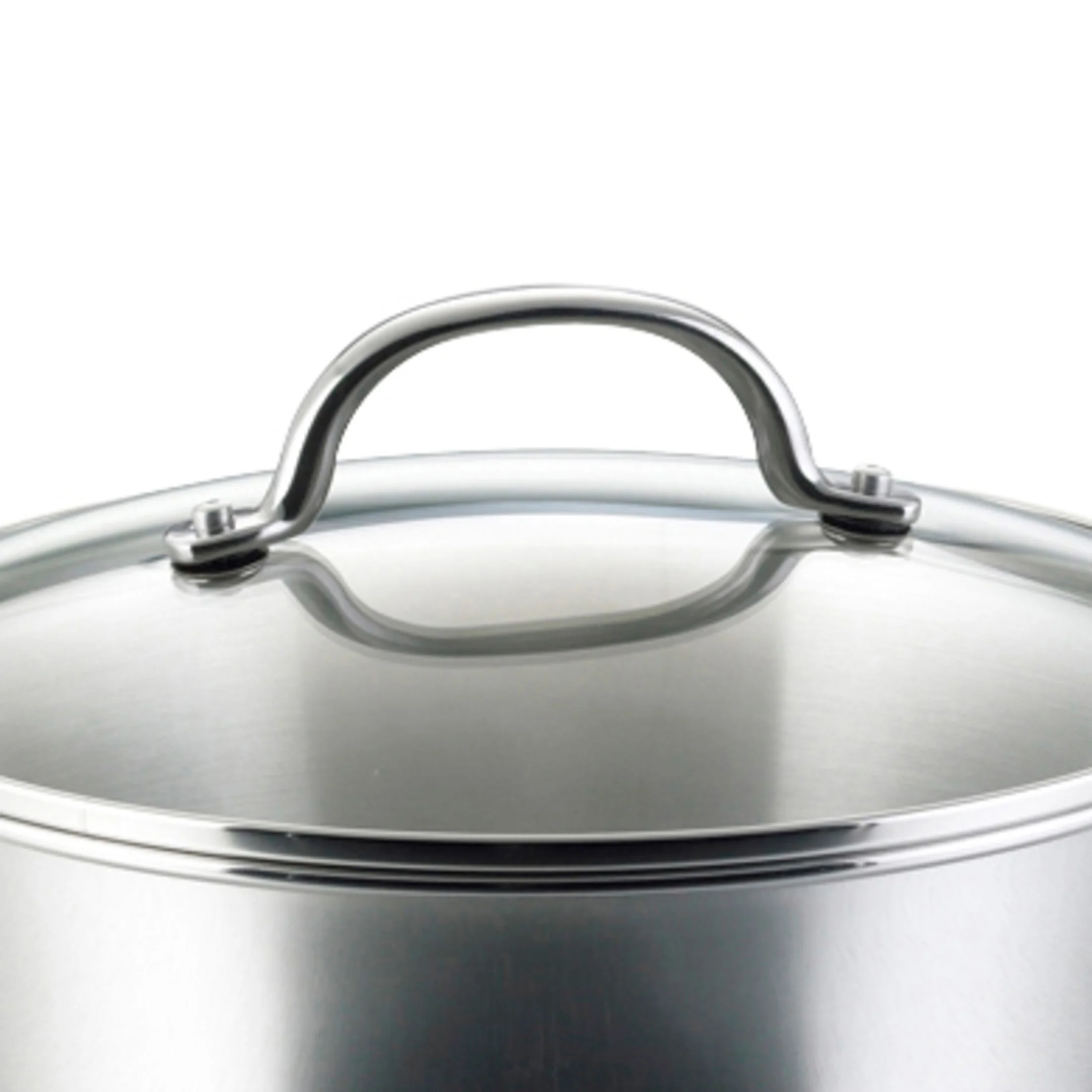 Farberware Millennium 10 Piece Stainless Steel Pots and Pans, Silver