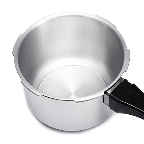 MidiLi Kitchen Pressure Cooker for Electric Stove Gas Stove Cooking Utensils Aluminum Pressure Cooker for Canning with/Easy Lock Lid for Steaming Canning and Stewing