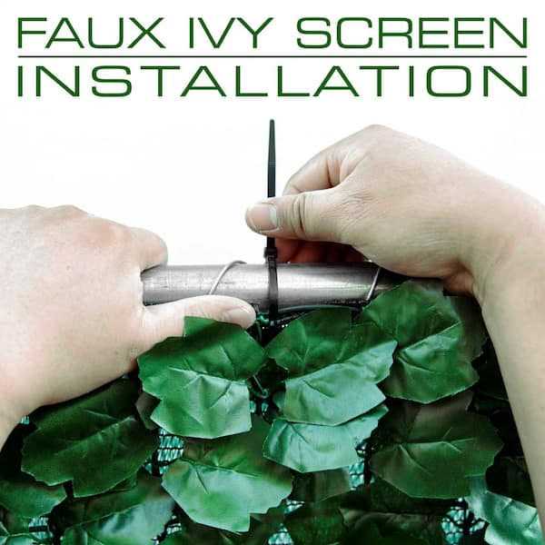 ColourTree Faux Ivy Leaf Vines Indoor/Outdoor Privacy Fencing Roll - Shop Hardware Tools Online Store